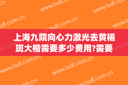 上海九院向心力激光去黄褐斑大楷需要多少费用?需要多久恢复?(上海九院激光黄褐斑效果怎样)