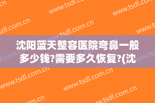 沈阳蓝天整容医院弯鼻一般多少钱?需要多久恢复?(沈阳蓝天整形医院)