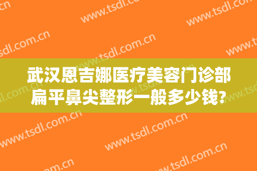 武汉恩吉娜医疗美容门诊部扁平鼻尖整形一般多少钱?贵不贵?(深圳恩吉娜整形)