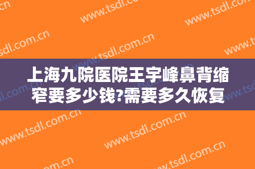 上海九院医院王宇峰鼻背缩窄要多少钱?需要多久恢复?