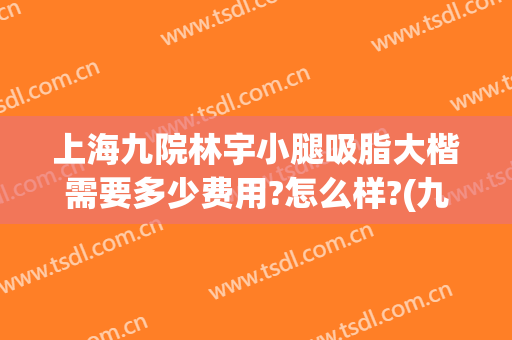 上海九院林宇小腿吸脂大楷需要多少费用?怎么样?(九院大腿抽脂多少钱)