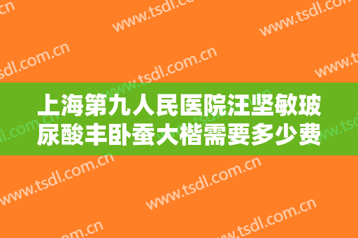 上海第九人民医院汪坚敏玻尿酸丰卧蚕大楷需要多少费用?多长时间恢复?