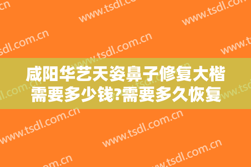 咸阳华艺天姿鼻子修复大楷需要多少钱?需要多久恢复?