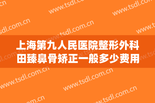 上海第九人民医院整形外科田臻鼻骨矫正一般多少费用?好不好?(上海第九人民医院整形外科怎么样)
