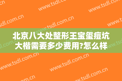 北京八大处整形王宝玺痘坑大楷需要多少费用?怎么样?