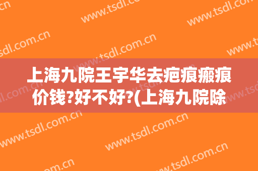 上海九院王宇华去疤痕瘢痕价钱?好不好?(上海九院除疤痕需要多少钱)