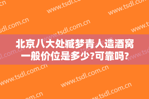 北京八大处臧梦青人造酒窝一般价位是多少?可靠吗?
