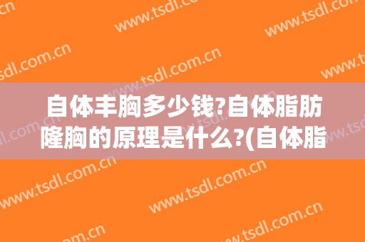 自体丰胸多少钱?自体脂肪隆胸的原理是什么?(自体脂肪隆胸多少钱)