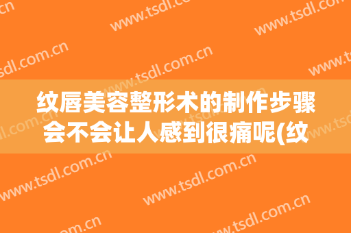 纹唇美容整形术的制作步骤会不会让人感到很痛呢(纹唇怎么做的)
