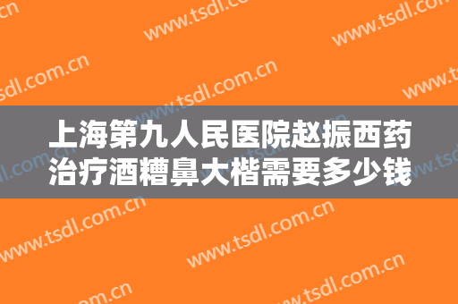 上海第九人民医院赵振西药治疗酒糟鼻大楷需要多少钱?多长时间恢复?