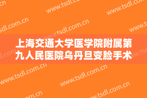 上海交通大学医学院附属第九人民医院乌丹旦变脸手术需要多少费用?贵不贵?