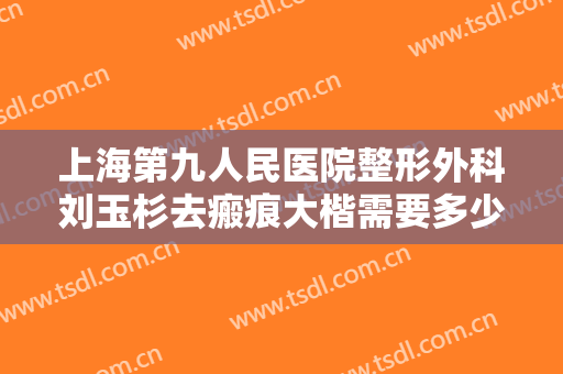 上海第九人民医院整形外科刘玉杉去瘢痕大楷需要多少费用?怎么样?