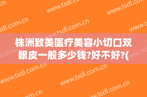 株洲致美医疗美容小切口双眼皮一般多少钱?好不好?(小切口双眼皮多少钱)