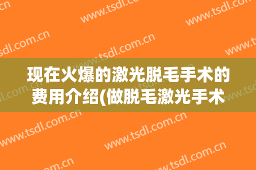 现在火爆的激光脱毛手术的费用介绍(做脱毛激光手术费用是多少)