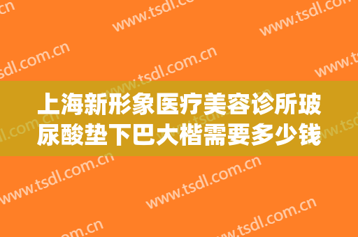 上海新形象医疗美容诊所玻尿酸垫下巴大楷需要多少钱?怎么样?(上海悦美整形)