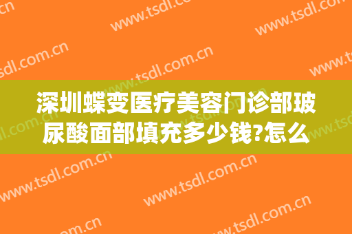 深圳蝶变医疗美容门诊部玻尿酸面部填充多少钱?怎么样?(深圳医疗整形)