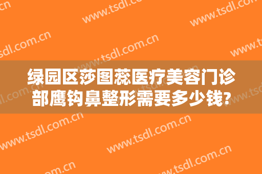 绿园区莎图蕊医疗美容门诊部鹰钩鼻整形需要多少钱?贵不贵?