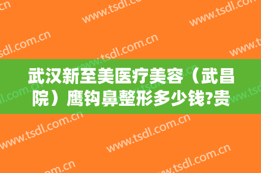 武汉新至美医疗美容（武昌院）鹰钩鼻整形多少钱?贵不贵?(武汉新至美医疗美容好不好)