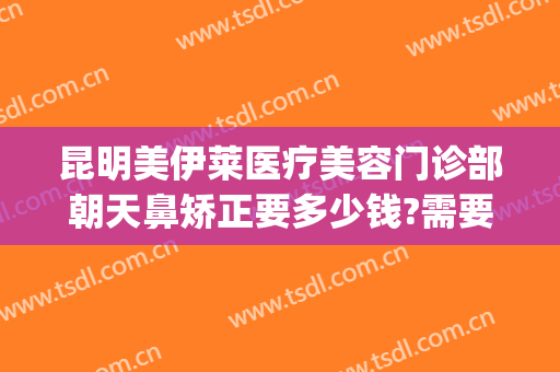 昆明美伊莱医疗美容门诊部朝天鼻矫正要多少钱?需要多久恢复?(昆明美伊莱医疗美容医院电话多少)