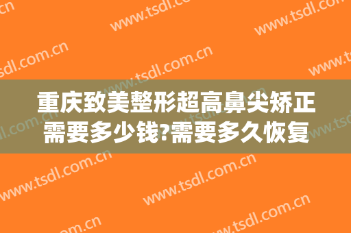 重庆致美整形超高鼻尖矫正需要多少钱?需要多久恢复?(重庆整形鼻梁价格)