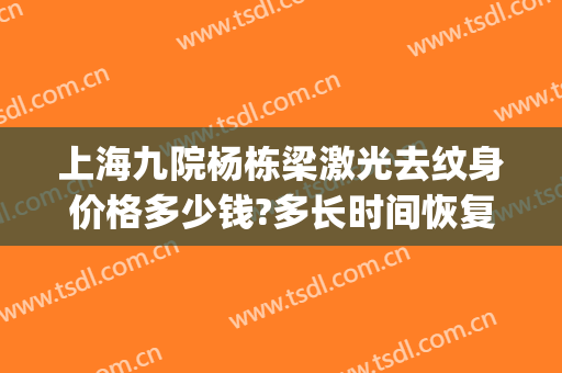 上海九院杨栋梁激光去纹身价格多少钱?多长时间恢复?(上海九院疤痕激光一次多少钱)