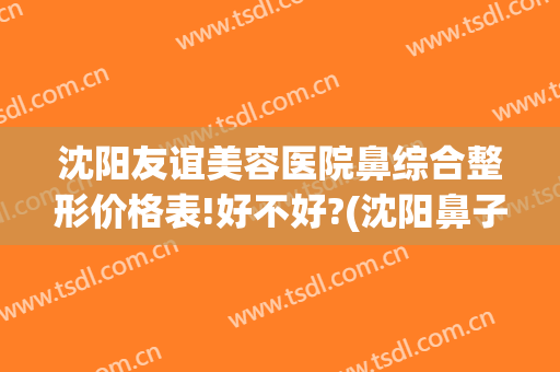 沈阳友谊美容医院鼻综合整形价格表!好不好?(沈阳鼻子整形哪个医生好)