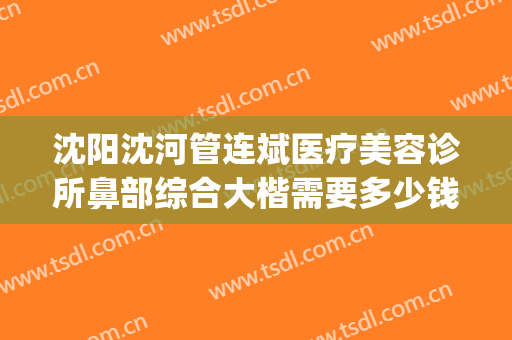 沈阳沈河管连斌医疗美容诊所鼻部综合大楷需要多少钱?效果怎么样?(沈阳管连斌那做过鼻子)