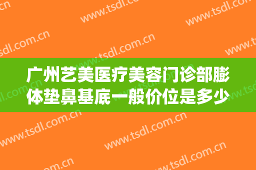 广州艺美医疗美容门诊部膨体垫鼻基底一般价位是多少钱?可靠吗?(广州隆鼻费用)