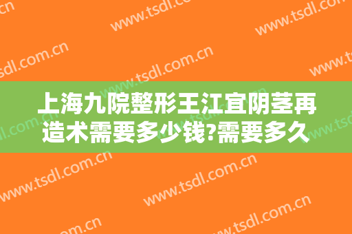 上海九院整形王江宜阴茎再造术需要多少钱?需要多久恢复?