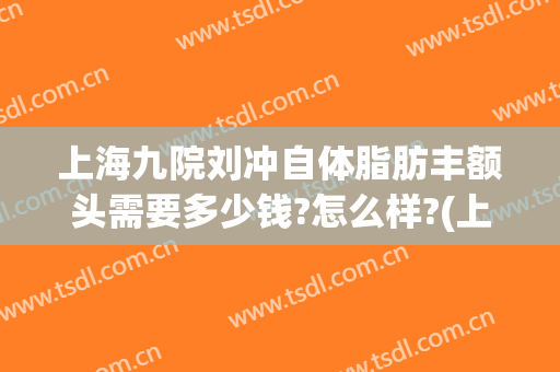 上海九院刘冲自体脂肪丰额头需要多少钱?怎么样?(上海九院谢峰脂肪填充怎么样)