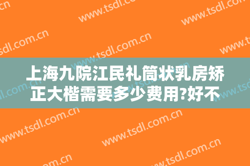 上海九院江民礼筒状乳房矫正大楷需要多少费用?好不好?