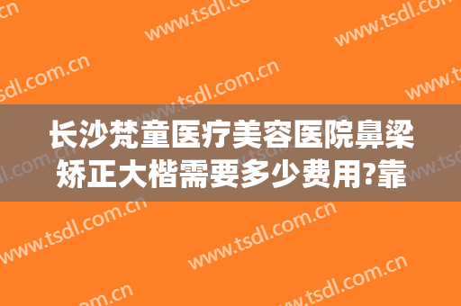 长沙梵童医疗美容医院鼻梁矫正大楷需要多少费用?靠谱吗?(长沙梵童整形美容医院)
