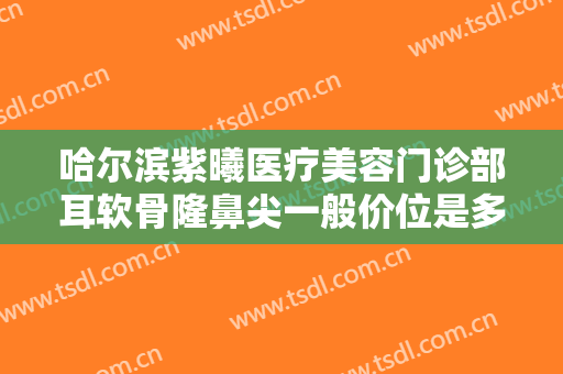 哈尔滨紫曦医疗美容门诊部耳软骨隆鼻尖一般价位是多少费用?有哪些优势?