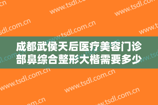 成都武侯天后医疗美容门诊部鼻综合整形大楷需要多少费用?需要多久恢复?