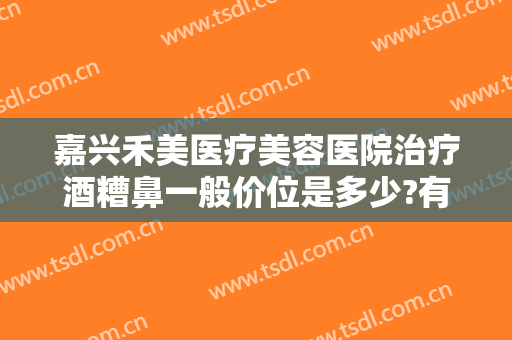 嘉兴禾美医疗美容医院治疗酒糟鼻一般价位是多少?有哪些优势?