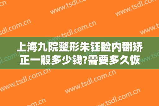 上海九院整形朱钰睑内翻矫正一般多少钱?需要多久恢复?