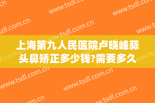 上海第九人民医院卢晓峰蒜头鼻矫正多少钱?需要多久恢复?(上海第九人民医院鼻部整形专家)