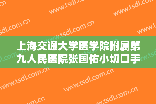 上海交通大学医学院附属第九人民医院张国佑小切口手术提升一般价位是多少?贵不贵?
