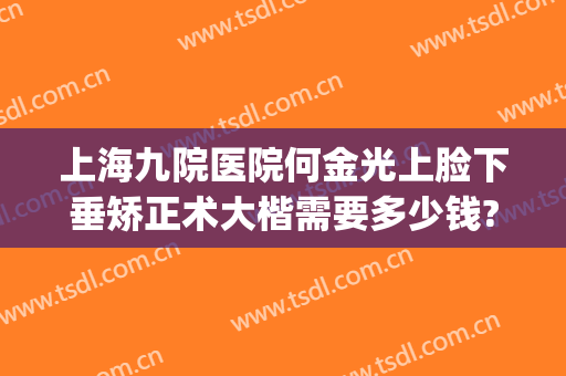 上海九院医院何金光上脸下垂矫正术大楷需要多少钱?靠谱吗?(上海九院正颌谁做得好)