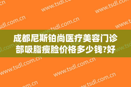 成都尼斯铂尚医疗美容门诊部吸脂瘦脸价格多少钱?好不好?(成都吸脂整形哪里好)