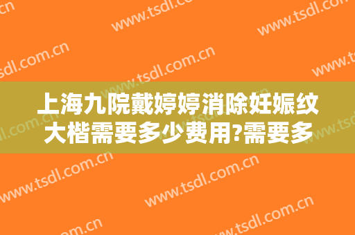 上海九院戴婷婷消除妊娠纹大楷需要多少费用?需要多久恢复?