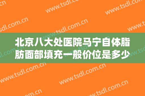 北京八大处医院马宁自体脂肪面部填充一般价位是多少钱?好不好?(北京八大处做脂肪填充脸哪位医生做的好)