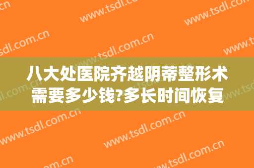 八大处医院齐越阴蒂整形术需要多少钱?多长时间恢复?(八大处整形医院 吧)