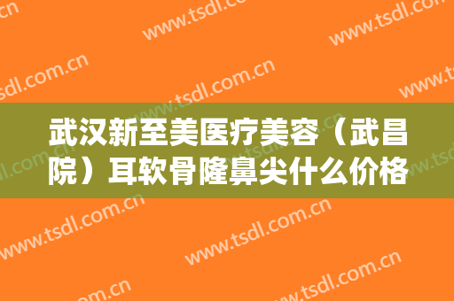 武汉新至美医疗美容（武昌院）耳软骨隆鼻尖什么价格?靠谱吗?(武汉新至美医院整形)