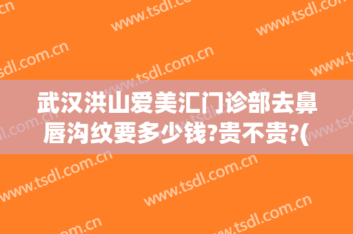 武汉洪山爱美汇门诊部去鼻唇沟纹要多少钱?贵不贵?(武汉洪山爱美汇整形美容在哪里)