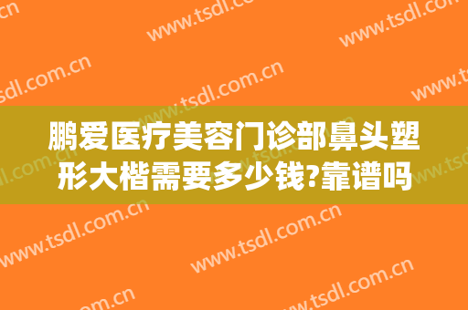 鹏爱医疗美容门诊部鼻头塑形大楷需要多少钱?靠谱吗?(鹏爱医疗整形医院怎么样)