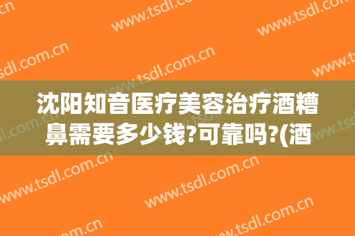 沈阳知音医疗美容治疗酒糟鼻需要多少钱?可靠吗?(酒糟鼻去美容院可以治好吗)