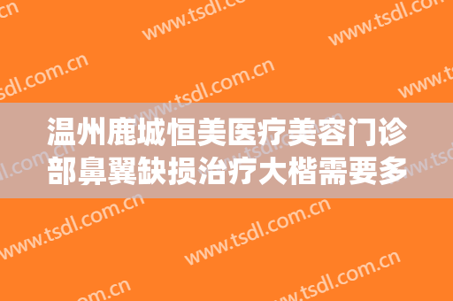 温州鹿城恒美医疗美容门诊部鼻翼缺损治疗大楷需要多少钱?贵不贵?(温州鹿城恒美医疗美容医院)