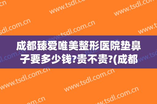 成都臻爱唯美整形医院垫鼻子要多少钱?贵不贵?(成都隆鼻的一般费用)