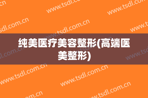 纯美医疗美容整形(高端医美整形)